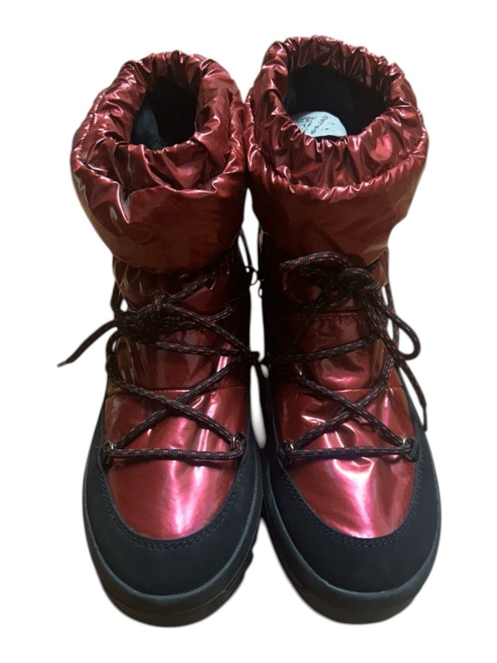 Pajar Women's Taya Red Stellare Nylon Winter Boots